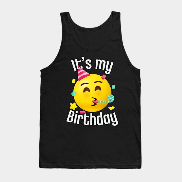 It's my birthday Tank Top by Vilmos Varga